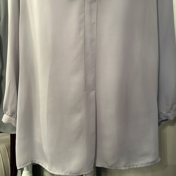 Laundry By Shelly Segal Gray VNeck Tunic Size Medium - Picture 3 of 11